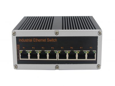 千兆8口工業級以太網POE交換機 (YHDO8GP)