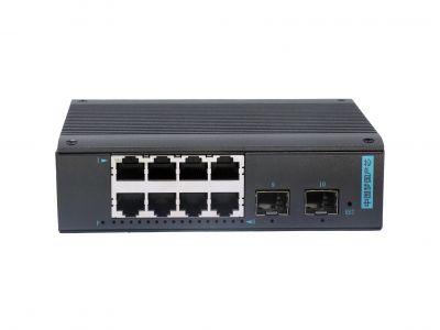 全國產工業級千兆WEB網管2光8電