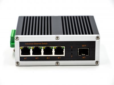 千兆1光4電工業級以太網交換機