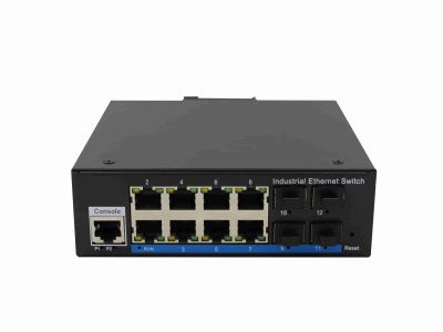 入地鋼合金ZXL48GSP-M-SFP管理型工業POE交換機